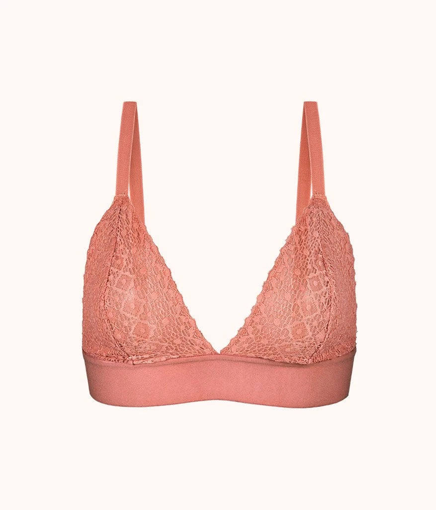 Wearlively The Crochet Lace Bralette: Matte Rose Bras 6 Wearlively The Crochet Lace Bralette: Matte Rose Bras