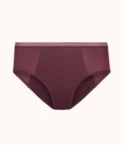 Wearlively The Luxe High Waist Bikini: Plum