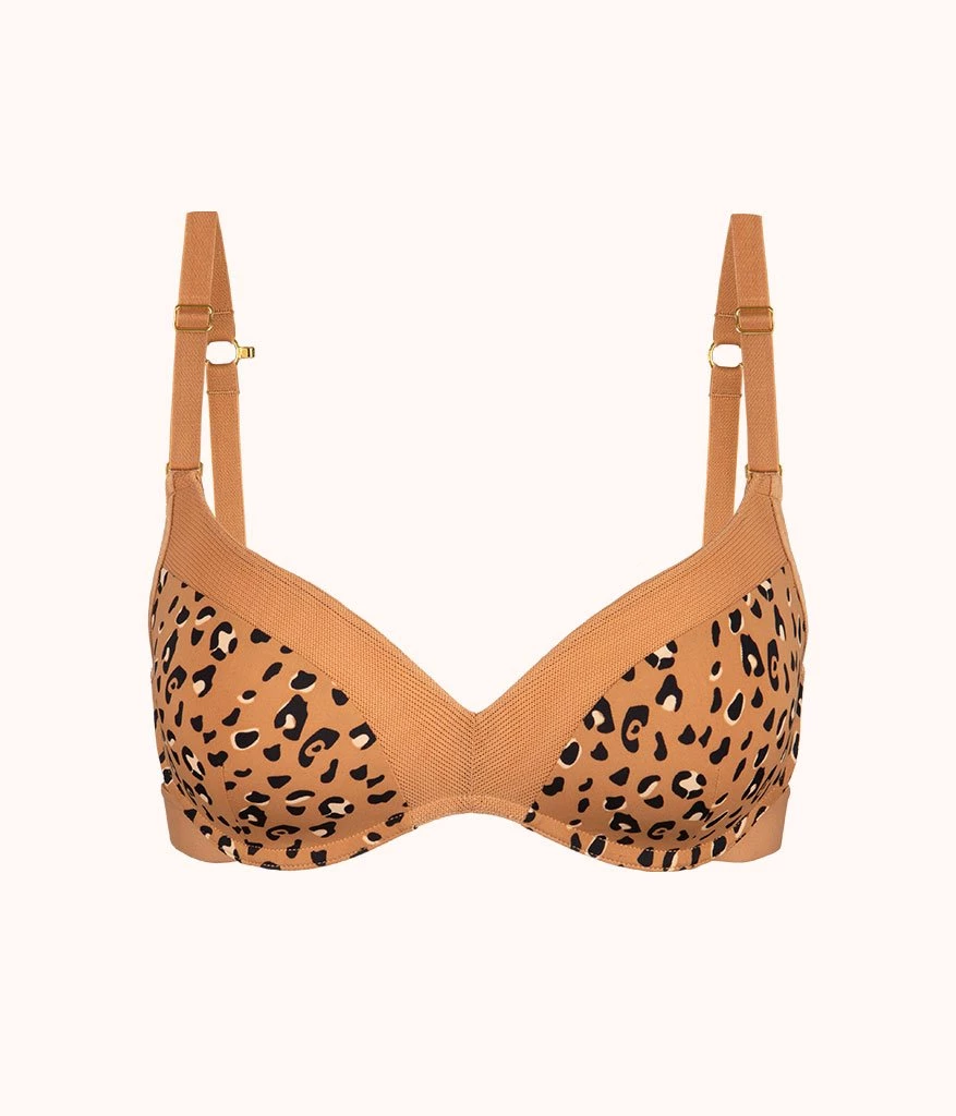 Wearlively Bras The No-Wire Push-Up - Print: Latte Leopard 6 Wearlively Bras The No-Wire Push-Up - Print: Latte Leopard