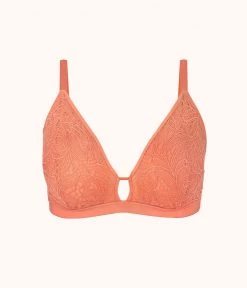Wearlively The Palm Lace Busty Bralette: Terracotta Bras 10 Wearlively The Palm Lace Busty Bralette: Terracotta Bras