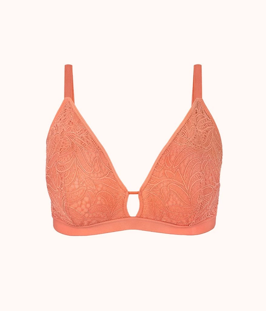 Wearlively The Palm Lace Busty Bralette: Terracotta Bras 6 Wearlively The Palm Lace Busty Bralette: Terracotta Bras