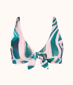 Wearlively Categories The Plunge Bralette - Print: Paint Brush 10 Wearlively Categories The Plunge Bralette - Print: Paint Brush