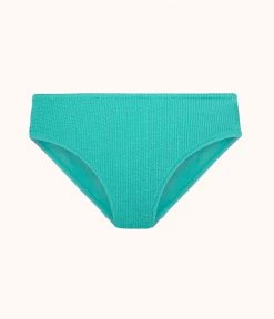 Wearlively Categories The Ruched High Waist Bikini: Aquamarine