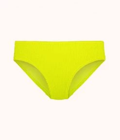 Wearlively Categories The Ruched High Waist Bikini: Electric Lime