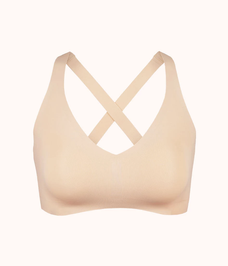Wearlively Bras The Sleek Crossback Bralette: Toasted Almond 6 Wearlively Bras The Sleek Crossback Bralette: Toasted Almond