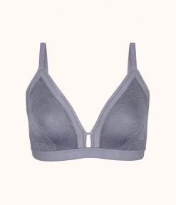 Wearlively The Smooth Lace Busty Bralette: Smoke Bras 10 Wearlively The Smooth Lace Busty Bralette: Smoke Bras