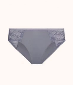 Wearlively Categories The Smooth Lace High Waist Bikini: Smoke