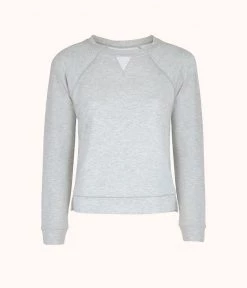 Wearlively The Terry-Soft Sweatshirt: Heather Gray Categories