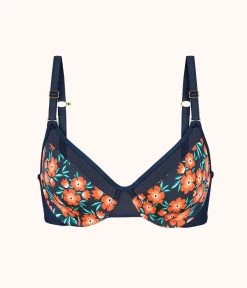 Wearlively The Unlined Balconette Bra - Print: Poppy Floral 13 Wearlively The Unlined Balconette Bra - Print: Poppy Floral
