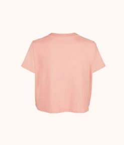 Wearlively The All-Day Classic Tee: Shell Pink Categories