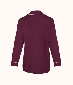 Wearlively Categories The All-Day Lounge Shirt: Plum