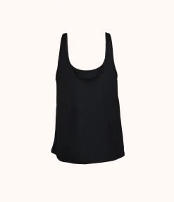Wearlively The All-Day Scoop Tank: Jet Black Categories 11 Wearlively The All-Day Scoop Tank: Jet Black Categories