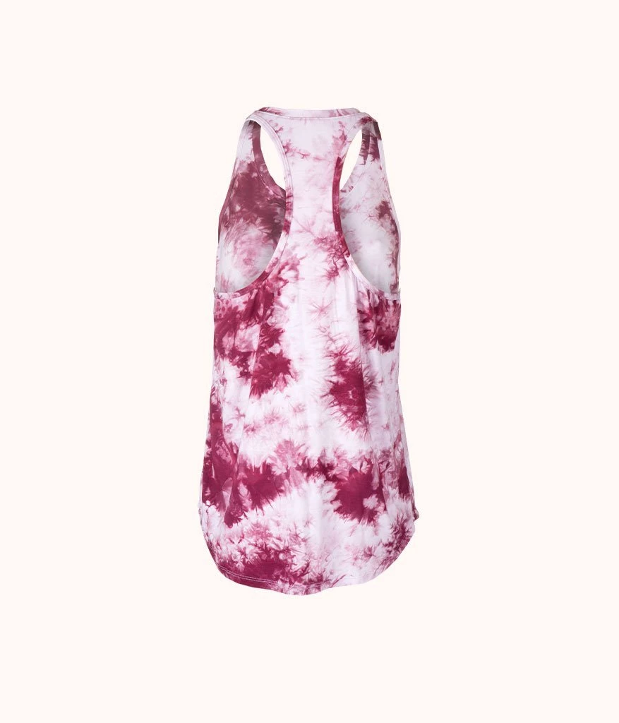 Wearlively The All-Day Tie Dye Tank: Pink Tie Dye Categories