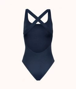 Wearlively Categories The Crossback One Piece: Navy 9 Wearlively Categories The Crossback One Piece: Navy