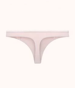 Wearlively Categories The Palm Lace Thong: Orchid