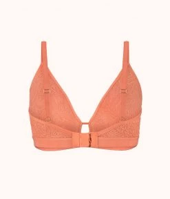 Wearlively The Palm Lace Busty Bralette: Terracotta Bras 11 Wearlively The Palm Lace Busty Bralette: Terracotta Bras