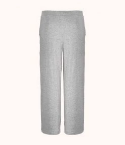 Wearlively The Ribbed Lounge Pant: Heather Gray Categories