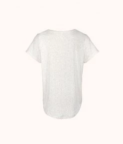 Wearlively The Ribbed Tee: Heathered Oat Categories