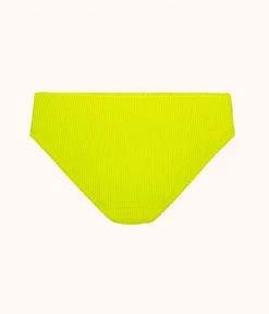 Wearlively Categories The Ruched High Waist Bikini: Electric Lime