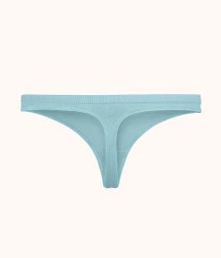 Wearlively The Seamless Thong: Sky Blue