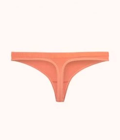 Wearlively The Seamless Thong: Terracotta