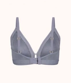 Wearlively The Smooth Lace Busty Bralette: Smoke Bras 11 Wearlively The Smooth Lace Busty Bralette: Smoke Bras