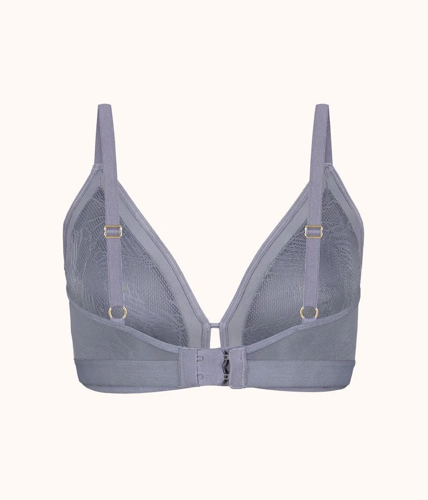 Wearlively The Smooth Lace Busty Bralette: Smoke Bras 7 Wearlively The Smooth Lace Busty Bralette: Smoke Bras