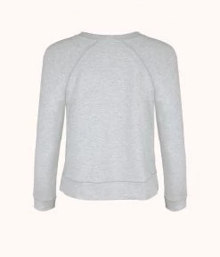 Wearlively The Terry-Soft Sweatshirt: Heather Gray Categories