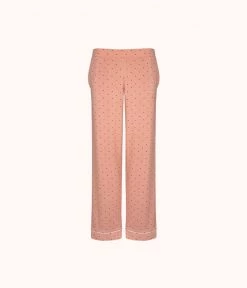 Wearlively The All-Day Lounge Pant - Print: Pepper Dot/Shell Pink