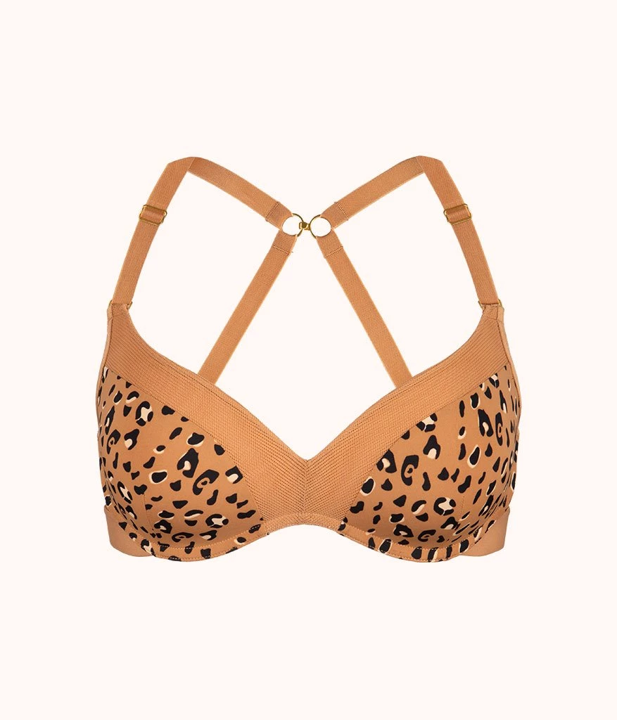 Wearlively Bras The No-Wire Push-Up - Print: Latte Leopard 7 Wearlively Bras The No-Wire Push-Up - Print: Latte Leopard