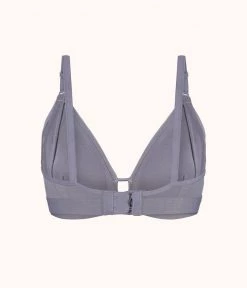 Wearlively The Busty Maternity Bralette: Smoke