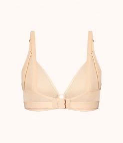 Wearlively The Busty Maternity Bralette: Toasted Almond