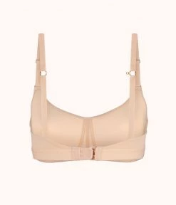Wearlively Bras The No-Wire Balconette Bra: Toasted Almond