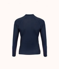 Wearlively The Zip Rashguard: Navy Categories