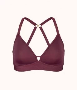 Wearlively The Spacer Bra: Plum Bras 14 Wearlively The Spacer Bra: Plum Bras