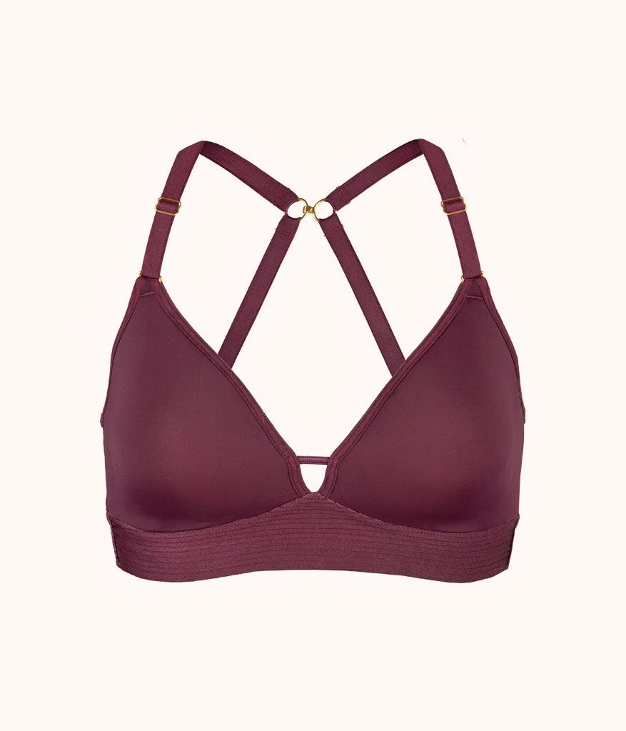 Wearlively The Spacer Bra: Plum Bras 8 Wearlively The Spacer Bra: Plum Bras