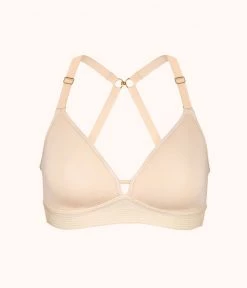Wearlively The Spacer Bra: Toasted Almond