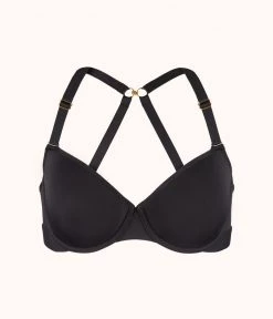 Wearlively The Spacer T-Shirt Bra: Jet Black 14 Wearlively The Spacer T-Shirt Bra: Jet Black