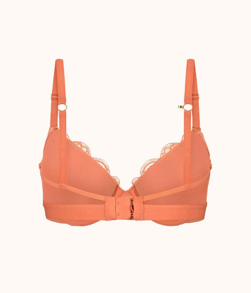 Wearlively The Lace T-Shirt Bra: Terracotta Bras 9 Wearlively The Lace T-Shirt Bra: Terracotta Bras