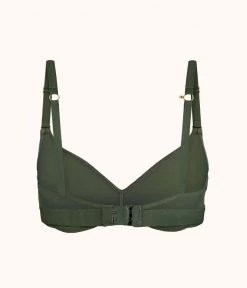 Wearlively Bras The No-Wire Push-Up: Rich Olive
