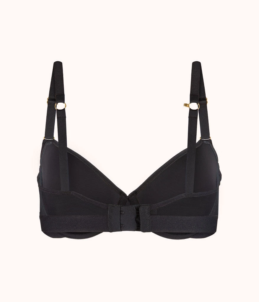 Wearlively The Spacer T-Shirt Bra: Jet Black 9 Wearlively The Spacer T-Shirt Bra: Jet Black