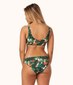 Wearlively The All-You Swim Bralette - Print: Garden Print