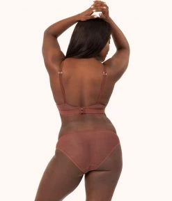 Wearlively The No-Wire Push-Up: Umber