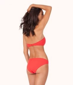 Wearlively Categories The Bandeau: Tomato Red