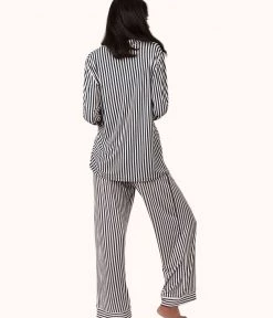 Wearlively Categories The All-Day Lounge Pant - Print: Mini Stripe Print
