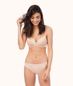 Wearlively The All-Day No-Wire Push-Up: Toasted Almond