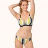 Wearlively Categories The Busty Bralette - Print: Sunny Stripe