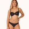 Wearlively The Unlined Lace Bra: Jet Black