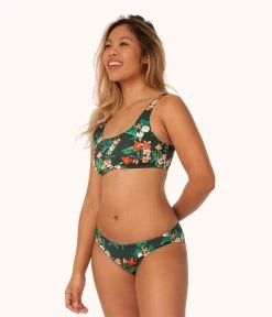 Wearlively The All-You Swim Bralette - Print: Garden Print