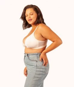 Wearlively The Busty Bralette: Soft Pink